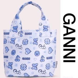 GANNI Organic Cotton Large Tote